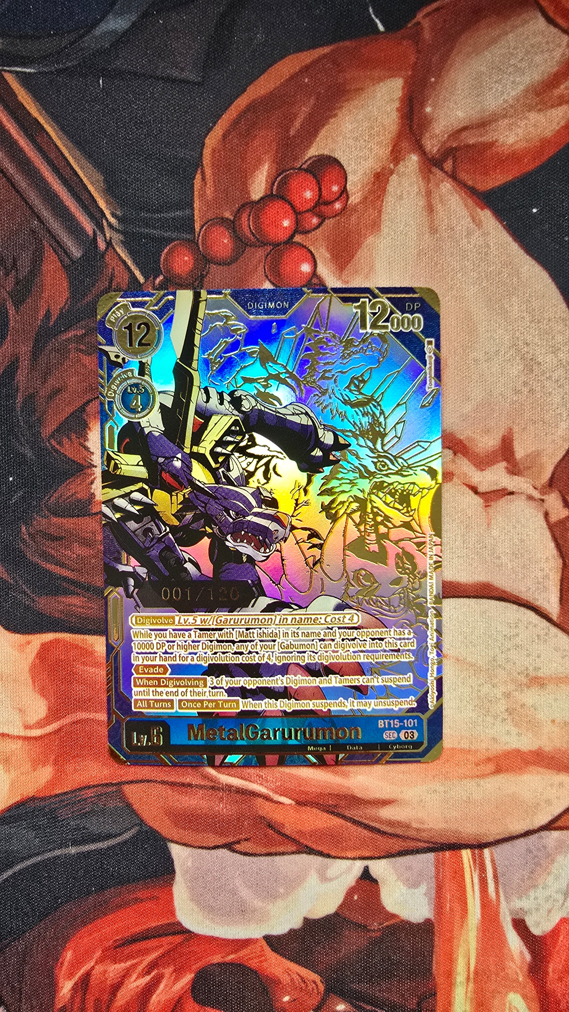 MetalGarurumon Numbered BT15 SEC Digimon Premium TCG Custom Made Proxy OP Proxies TCG MetalGarurumon Numbered BT15 SEC Digimon Premium TCG Custom Made Proxy OP Proxies TCG
