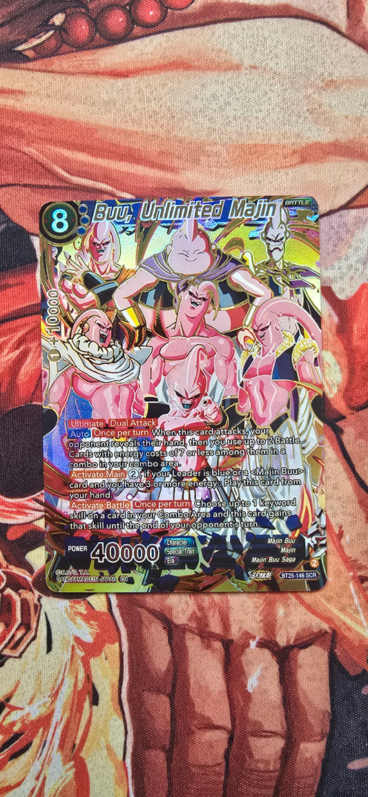 Buu, Unlimited Majin BT25- 146 Legend of the Dragon Balls Dragon Ball Super Proxy Card