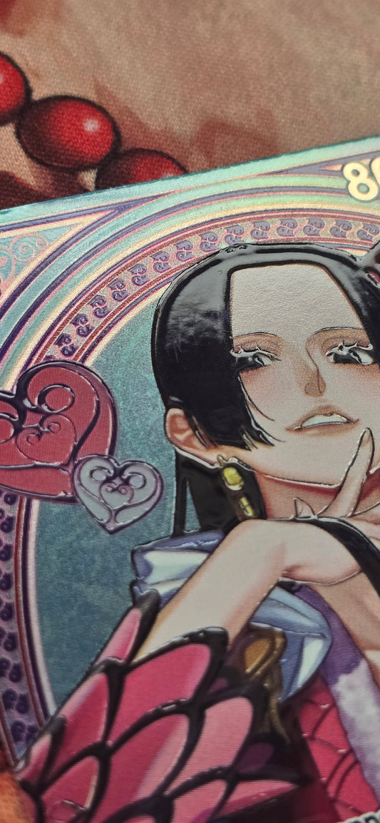 EB03 Boa Hancock SP Premium Textured Holo One Piece TCG Proxy Card