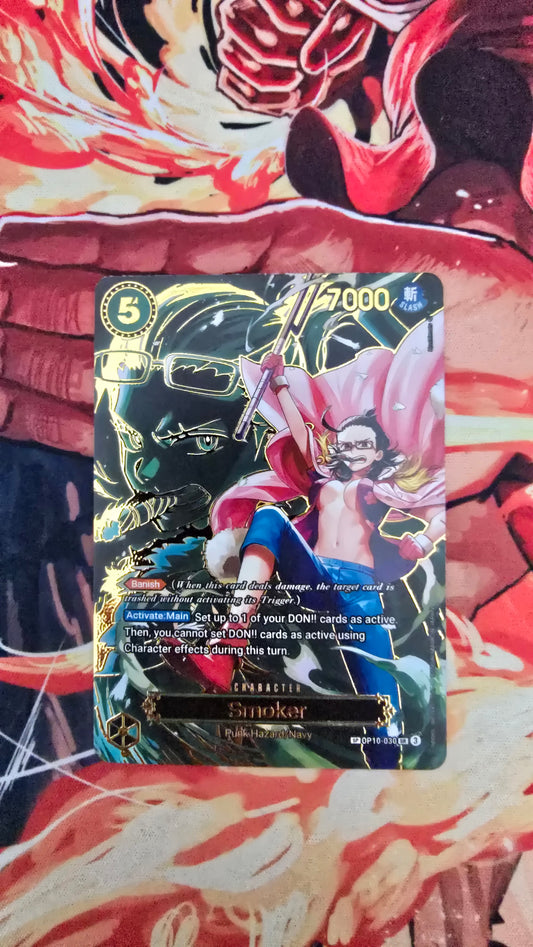 OP13 SP Smoker Textured One Piece Card Game OP TCG Proxy English