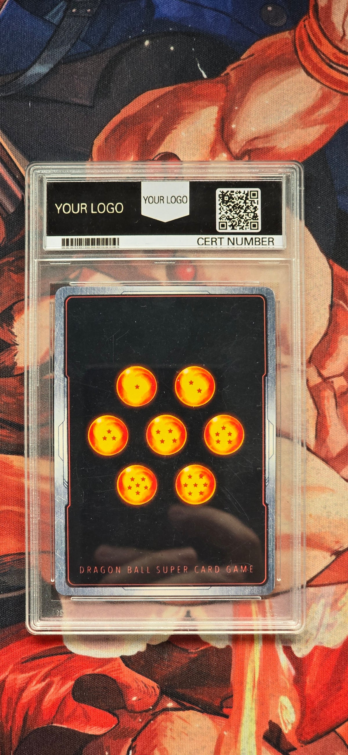 Graded PSA Style Ultra Instinct Son Goku State of the Gods BT23-140 SCR Dragon Ball Super Proxy Slab