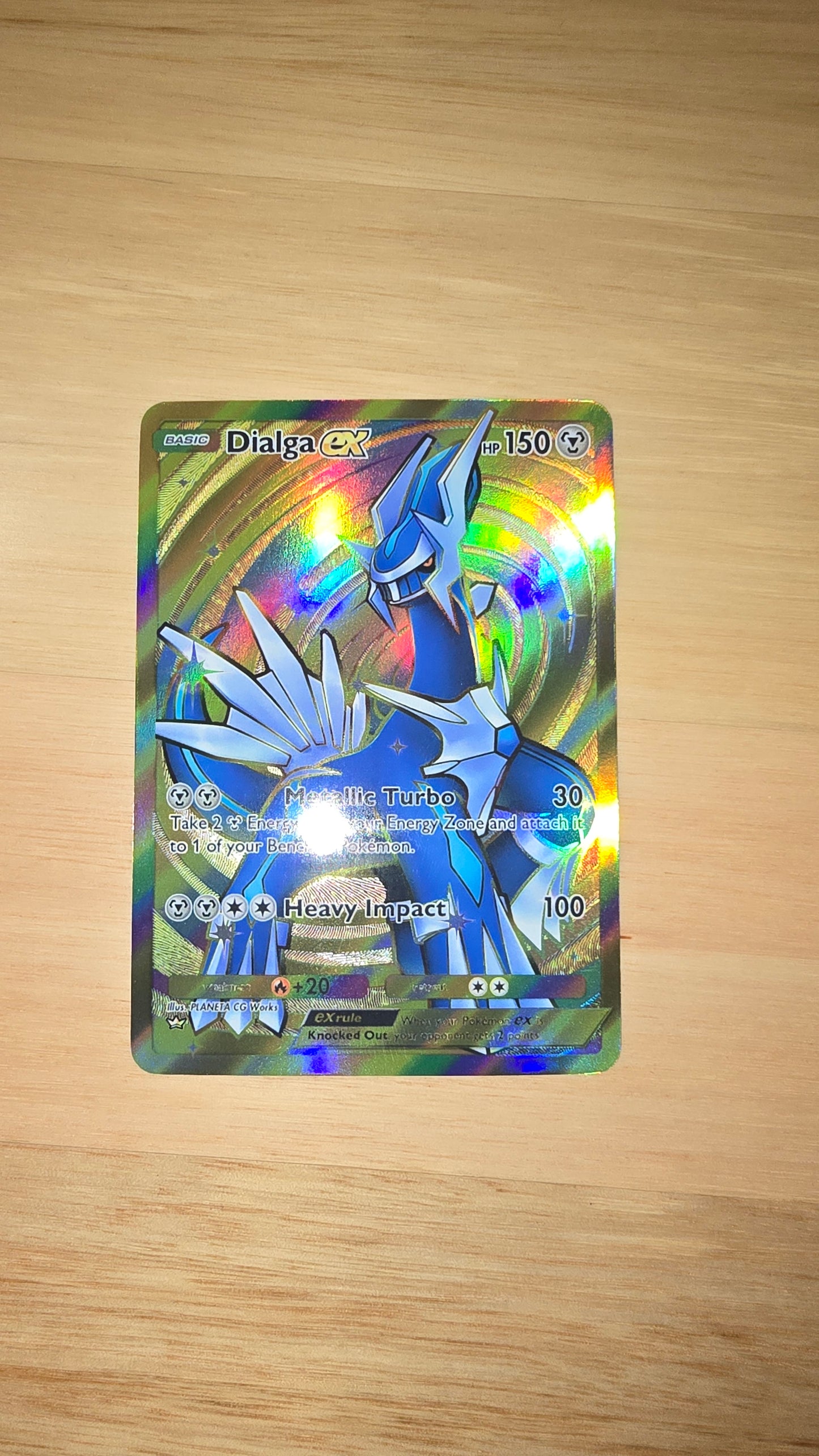 High Quality Textured Pokemon TCG Pocket - Gold Crown EX Custom Proxy Cards