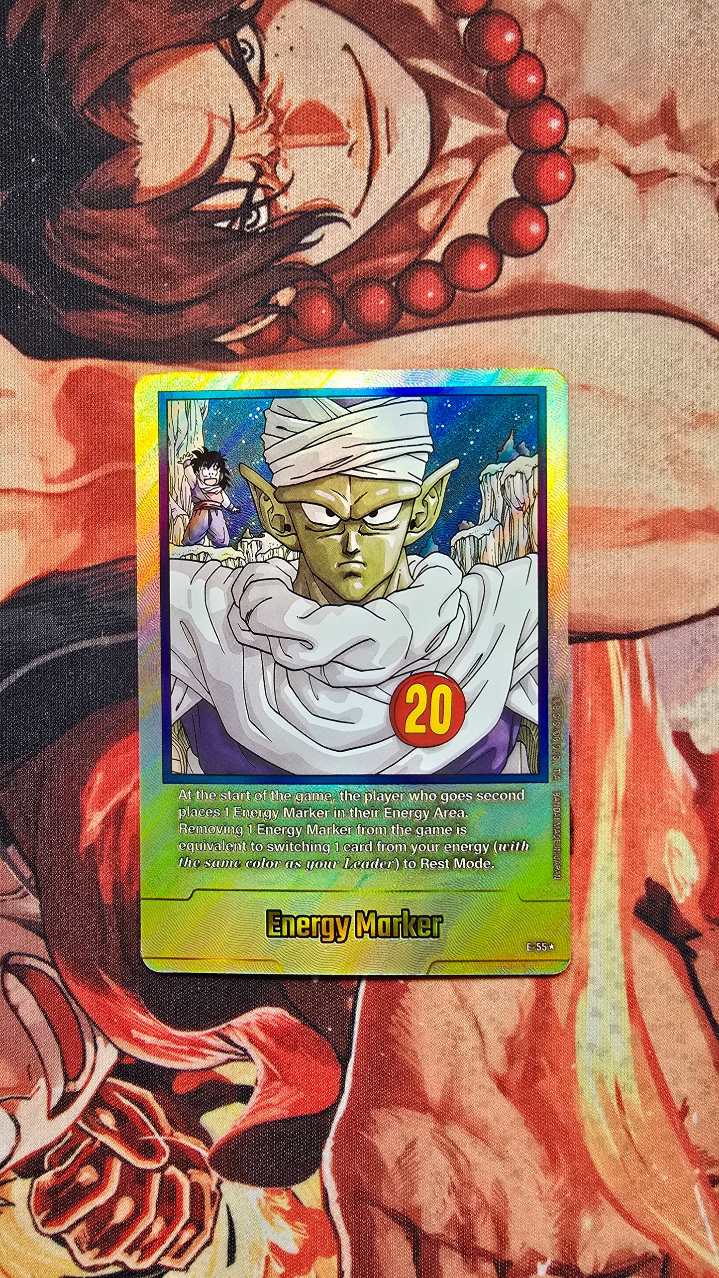 Dragon Ball Super Card Game Fusion World Energy Markers Custom Made Cards