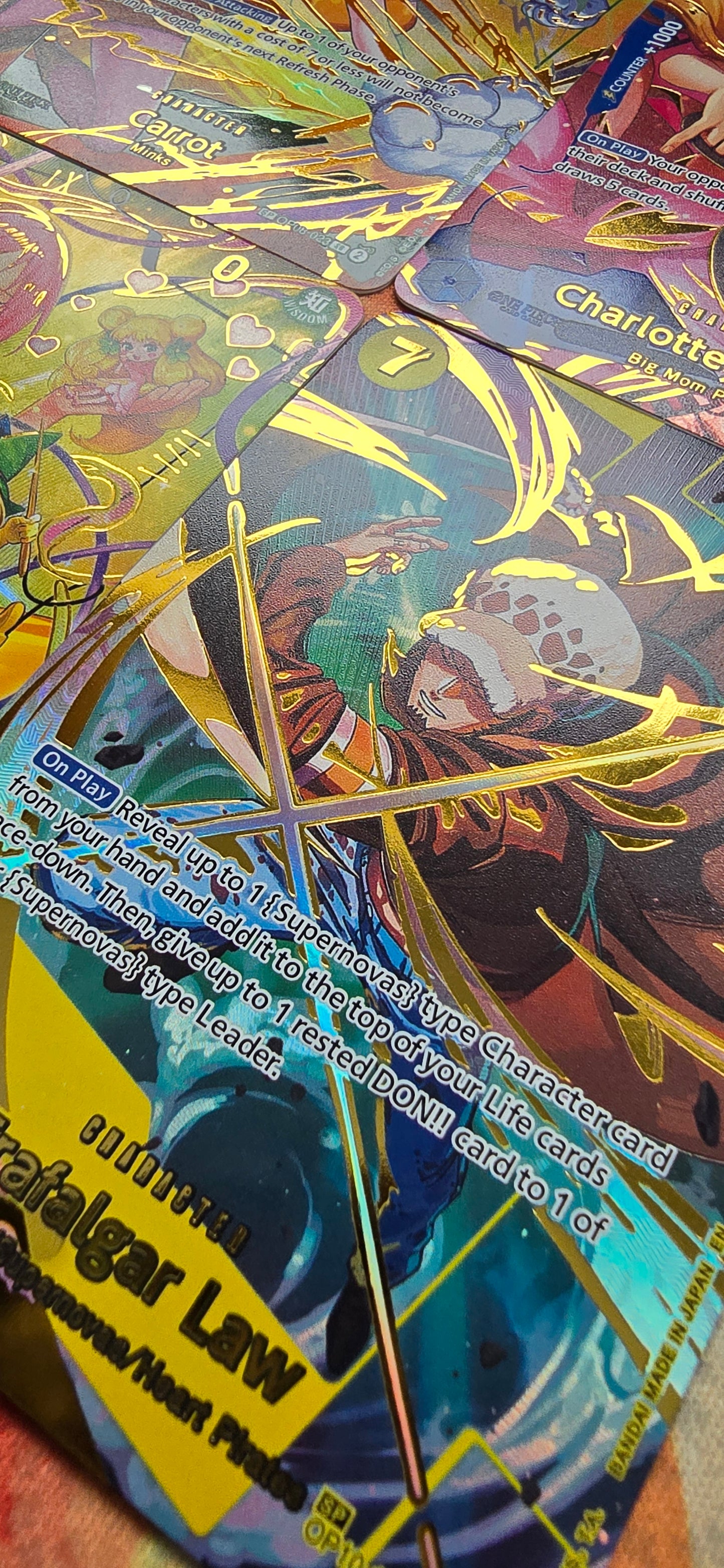 PRB02 SP Cards! One Piece Card Game OP TCG Premium Textured Proxy English
