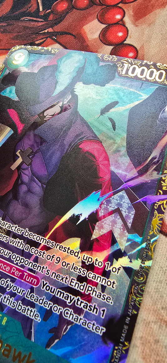 OP14 Dracule Mihawk Championship 26-27 TCG Textured Premium OP One Piece Proxy English