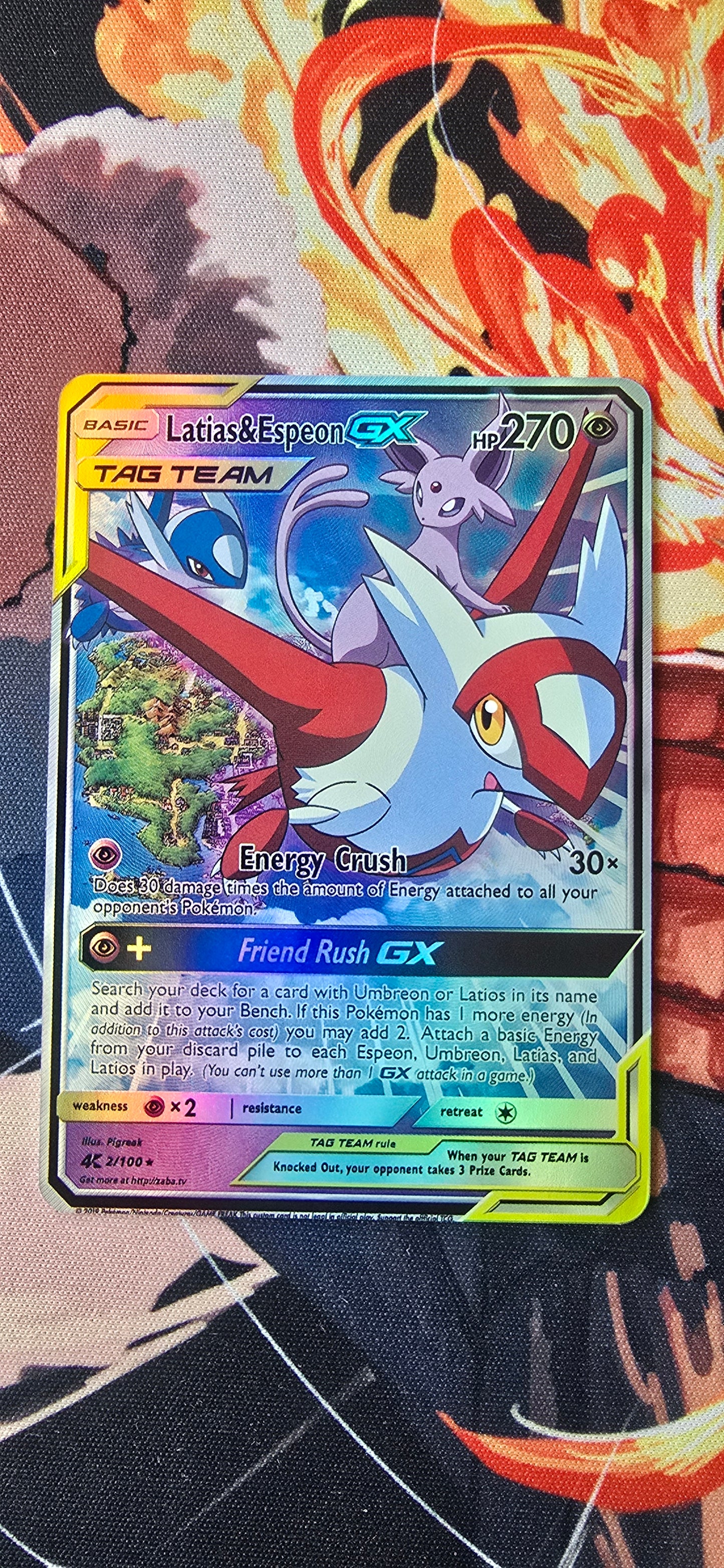 Tag Team Legendary Eeveelution 9 Card Bundle Umbreon Espeon Sylveon Glaceon Leafeon Flareon Jolteon Eevee Premium Quality Custom Made Pokemon Cards