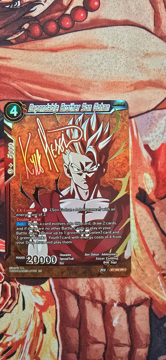 Dependable Brother Son Gohan BT7-006 SPR-S Dragon Ball Super Card Proxy