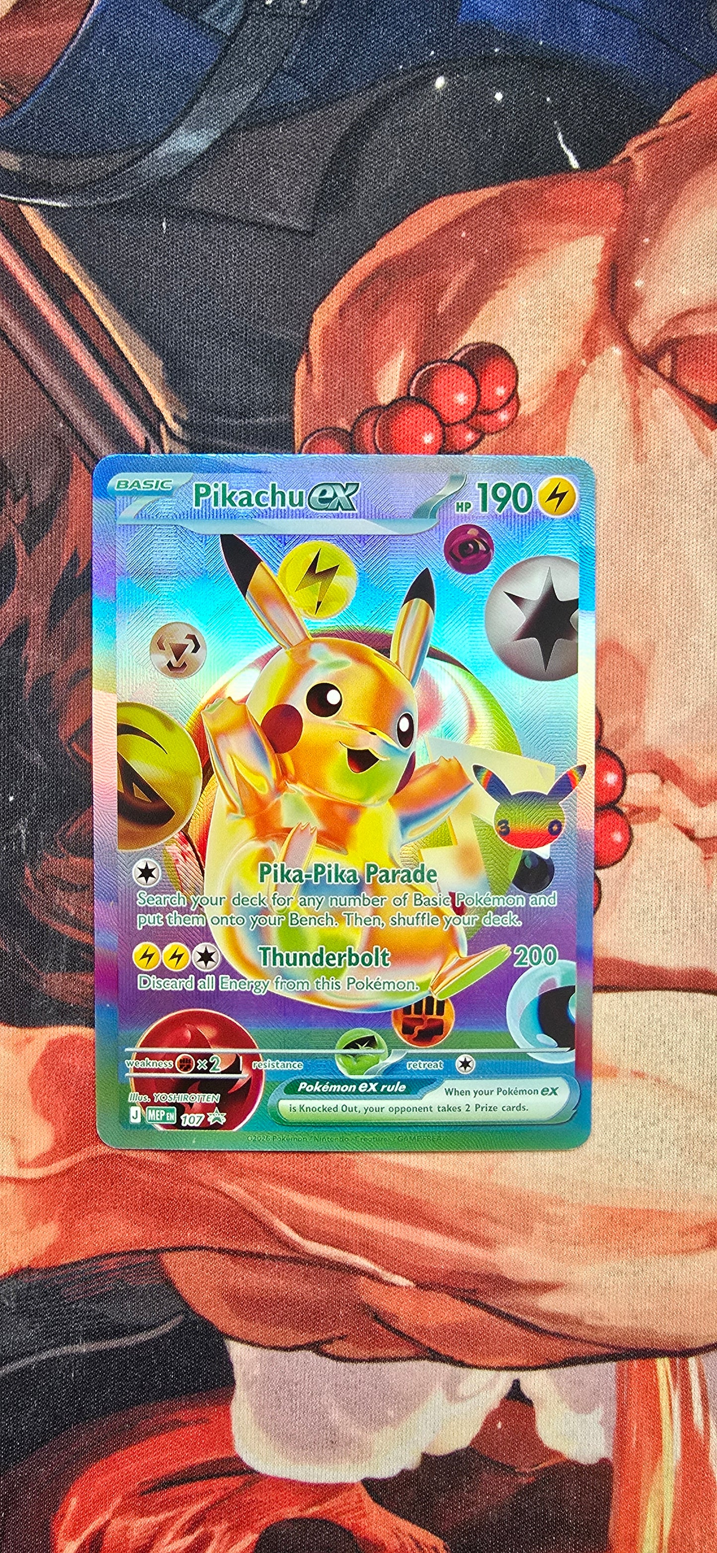 30th Anniversary Pikachu ex Day Pokemon TCG Custom Made Card