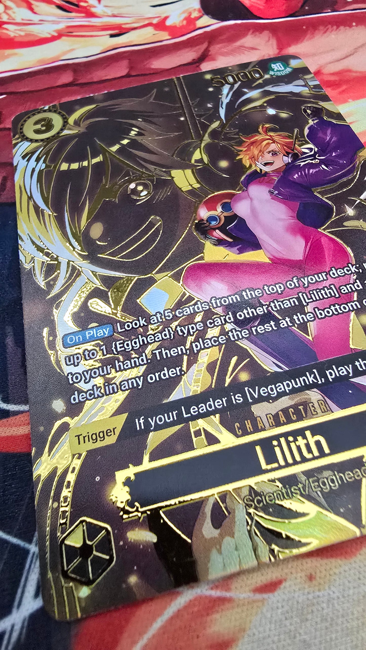 OP13 SP Vegapunk Textured One Piece Card Game OP TCG Proxy English