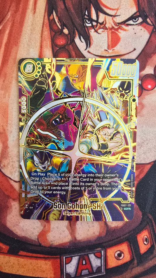Son Gohan SH FB07-121 Super Alternate Art Dragon Ball Fusion World Card Proxy English