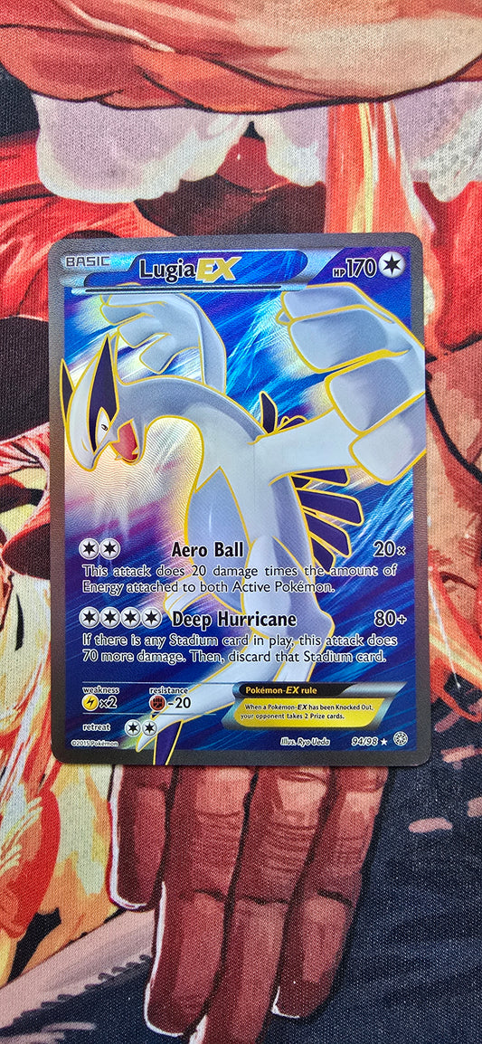 Lugia EX Full Art 94/98 2015 XY Ancient Origins Ultra Rare Pokemon Card Custom Made Proxy