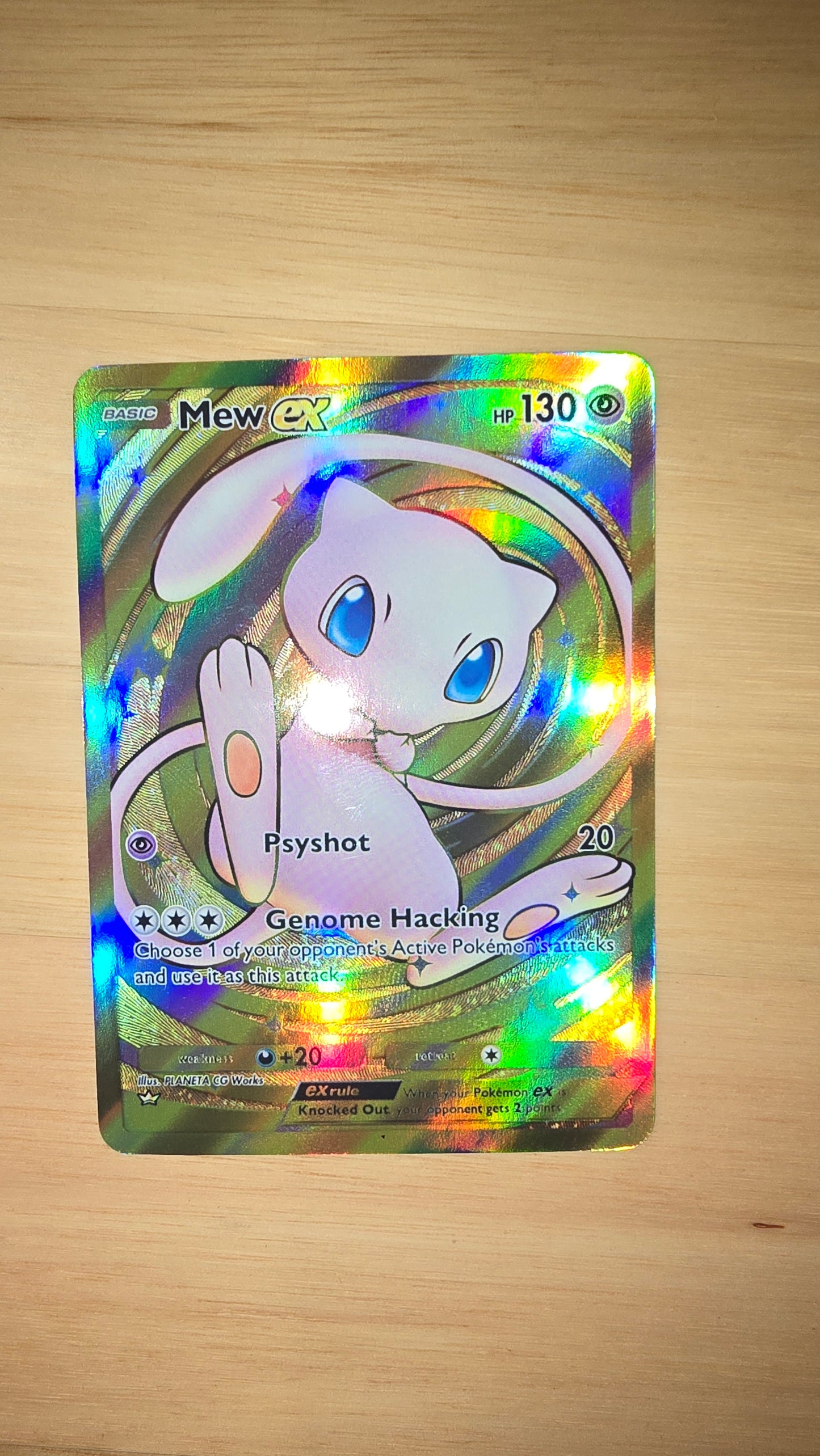 High Quality Textured Pokemon TCG Pocket - Gold Crown EX Custom Proxy Cards