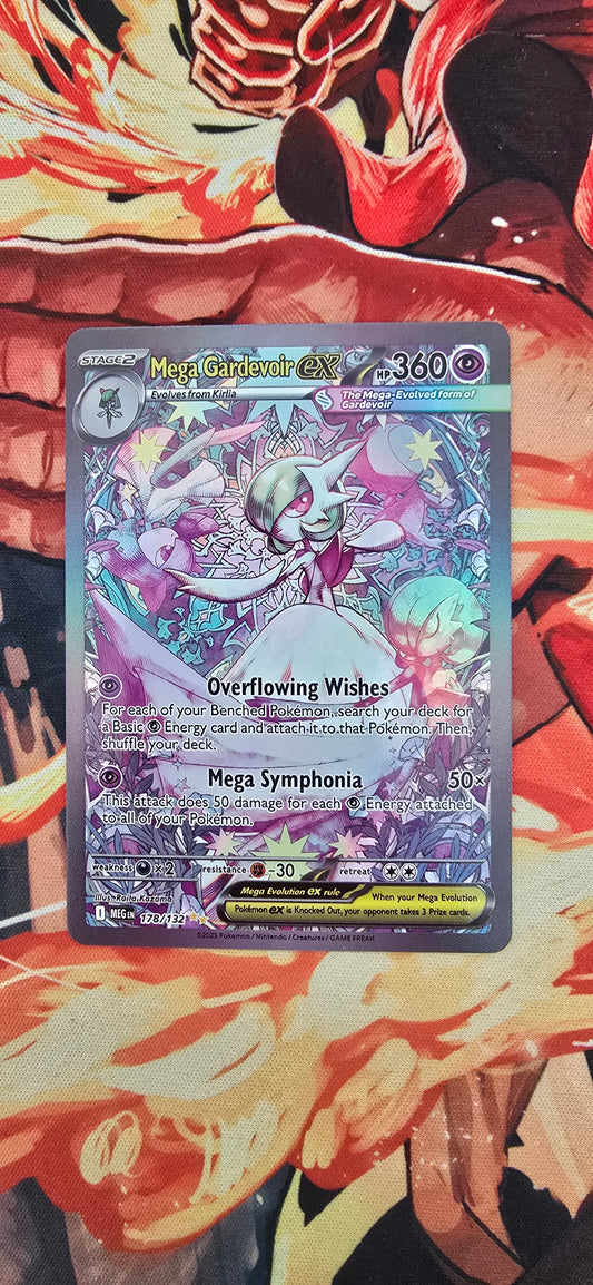 Graded PSA Style Mega Gardevoir EX Pokemon TCG English Card Proxy Slab