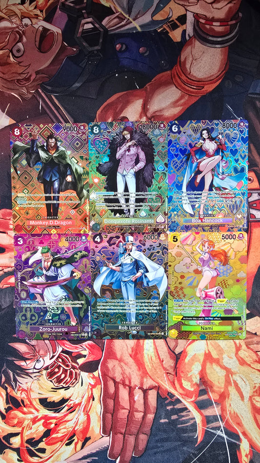 OP09 SP Cards! One Piece Card Game OP TCG Premium Textured Proxy English