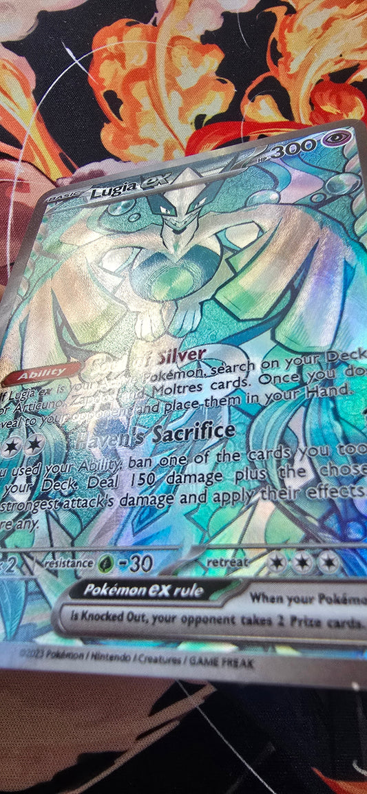 Legendary Pokemon 3 Card Bundle Lugia Groudon Kyogre Premium Quality Custom Pokemon Cards Proxy