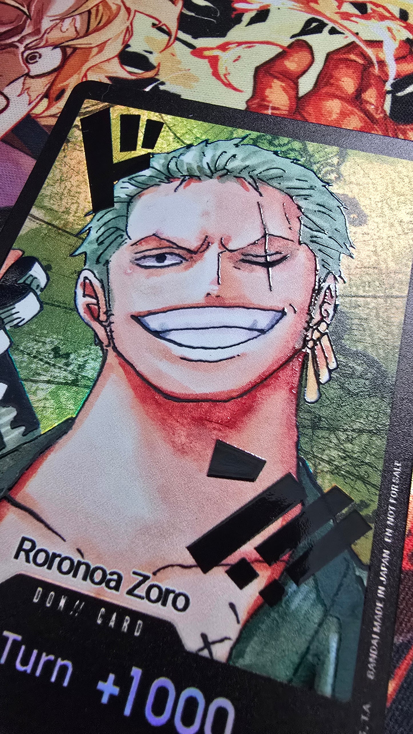 13 Card Bundle: Strawhat Pirates Crew DON Set! One Piece Custom Made Textured Cards