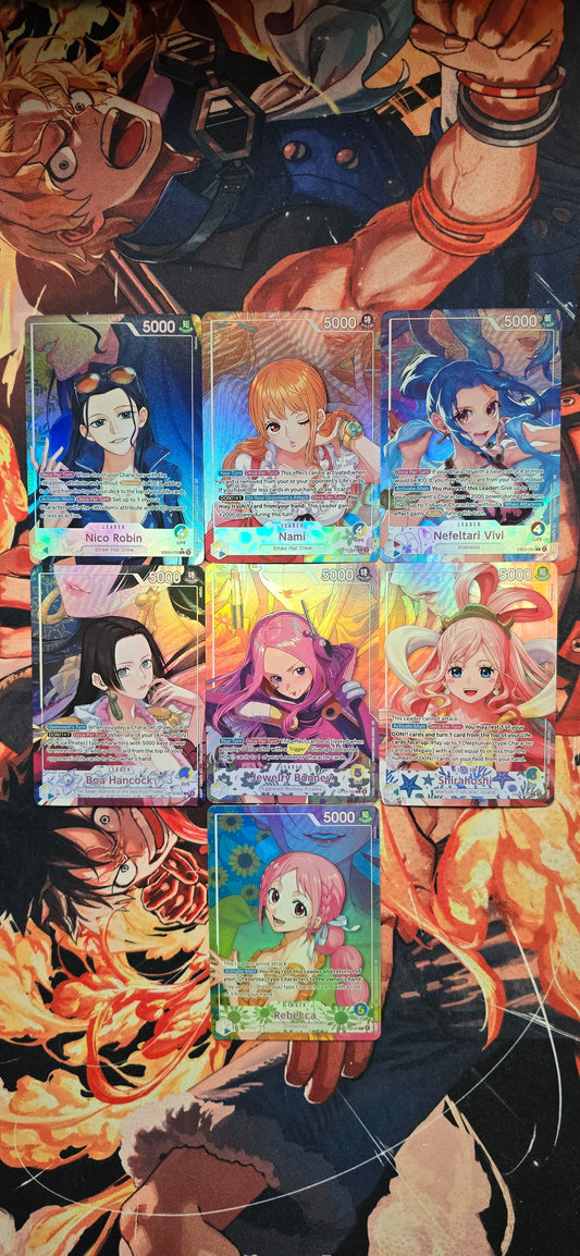 EB05 Heroines Vol 2 One Piece Card Game TCG Textured Custom Made Proxy Leader Cards
