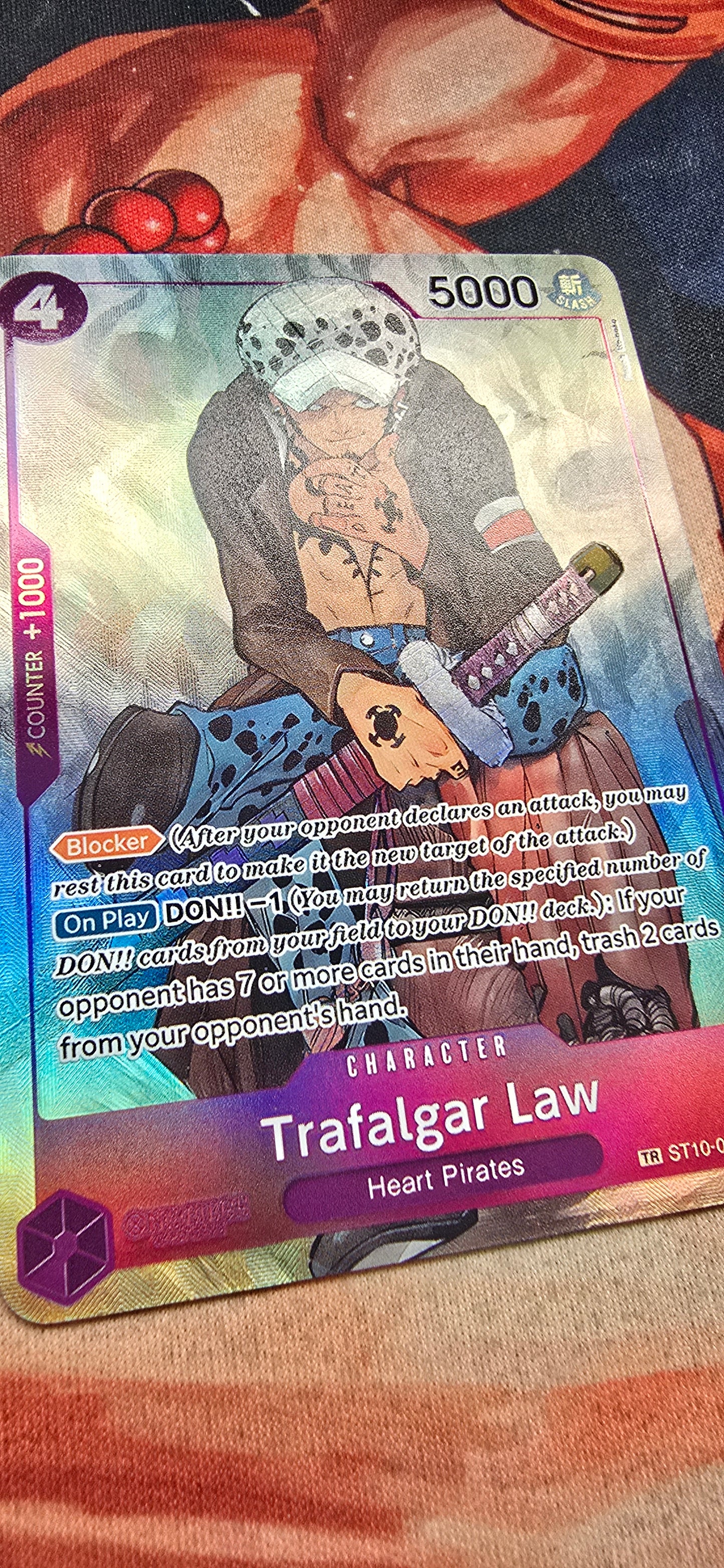 Treasure Rare TR One Piece TCG OP Textured Proxy Cards