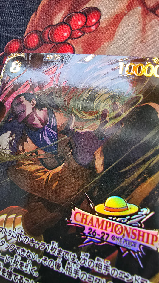 OP14 Crocodile Championship 26-27 TCG Textured Premium OP One Piece Proxy Japanese