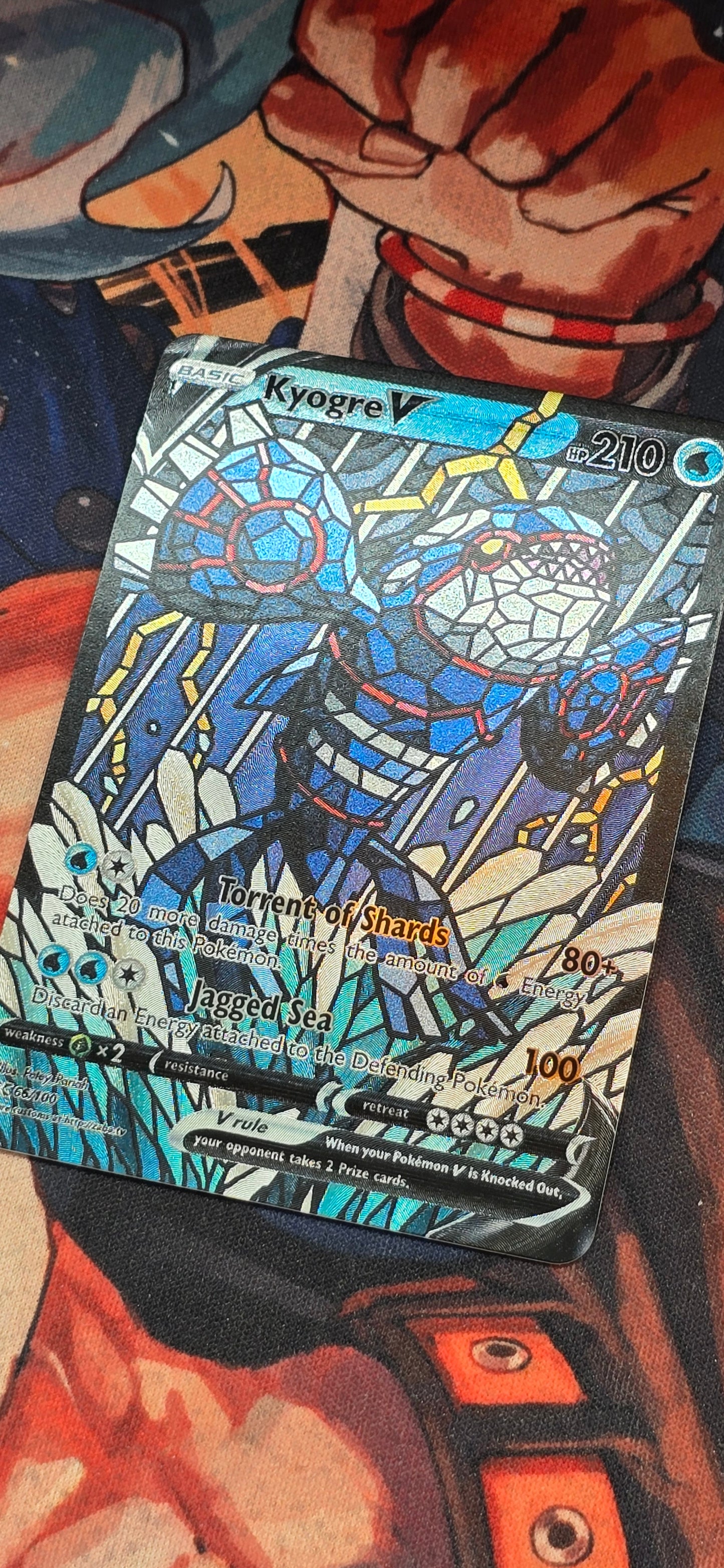 Legendary Pokemon Mosaic Style Premium Textured Holo Quality Custom Made Cards