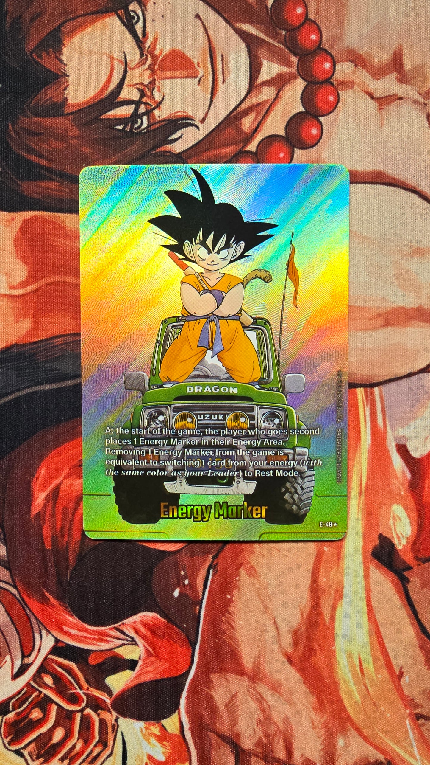 Dragon Ball Super Card Game Fusion World Energy Markers Custom Made Cards