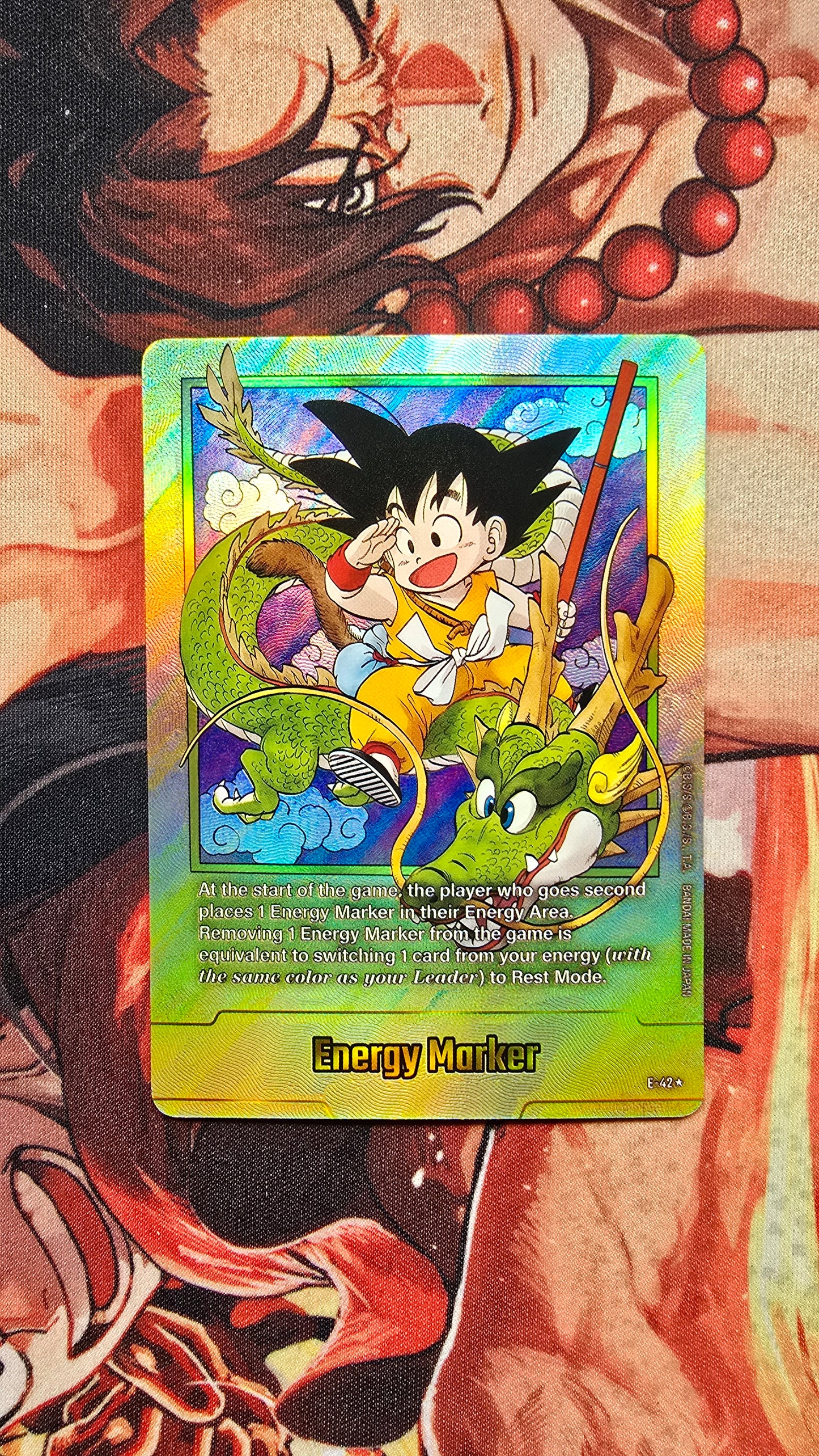 Dragon Ball Super Card Game Fusion World Energy Markers Custom Made Cards
