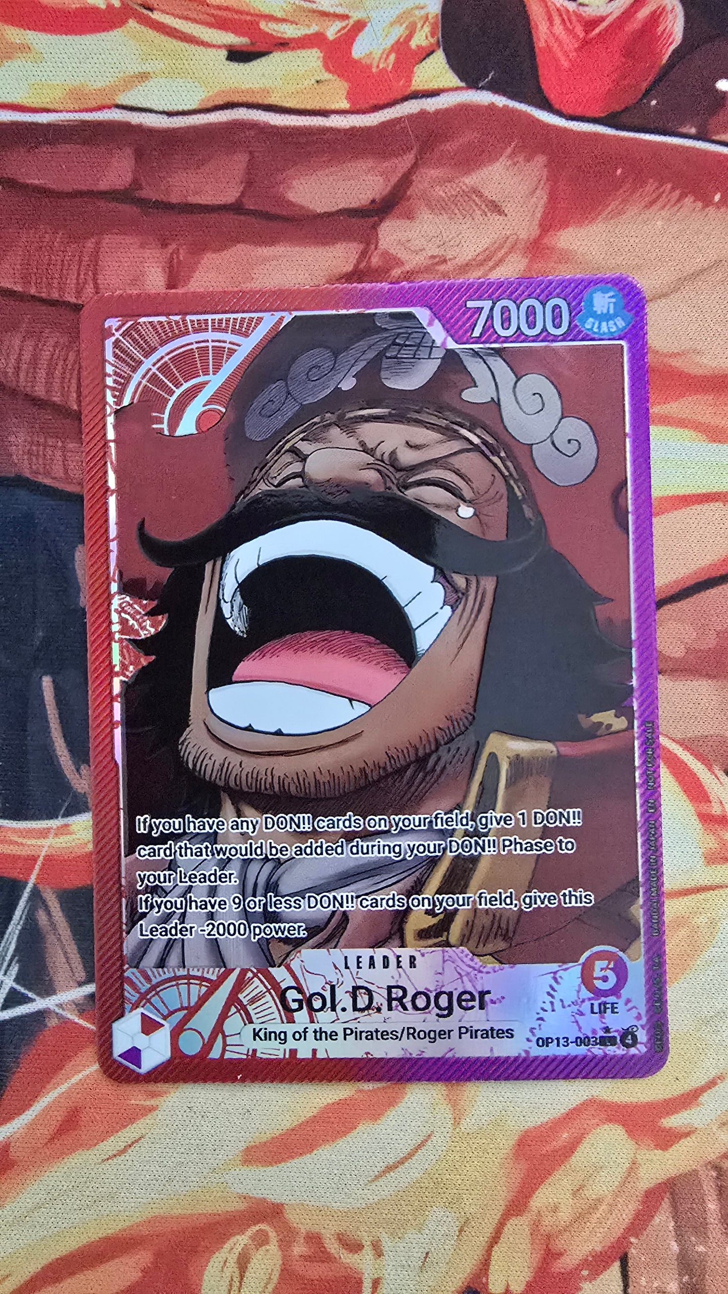 6 Card Leader Bundle: Imu, Gol D Roger, Jewerly Bonney, Monkey D Luffy, Sabo, Portgas D Ace OP13 Textured Holo Alt Art One Piece TCG English Proxy Card