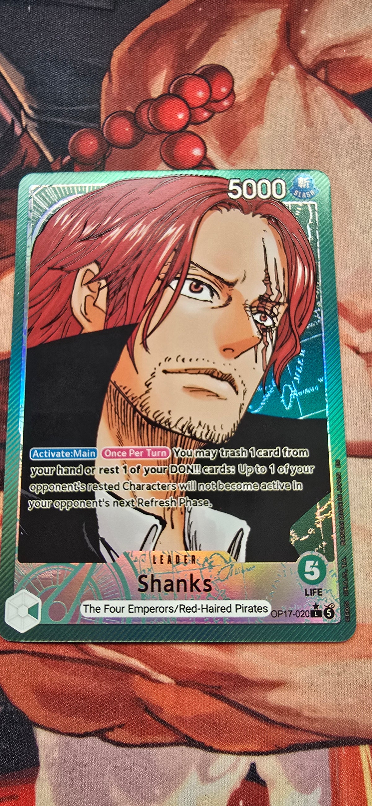 6 Card Bundle OP17 Alt Art Leaders One Piece TCG Premium Textured Custom Made Proxy Cards