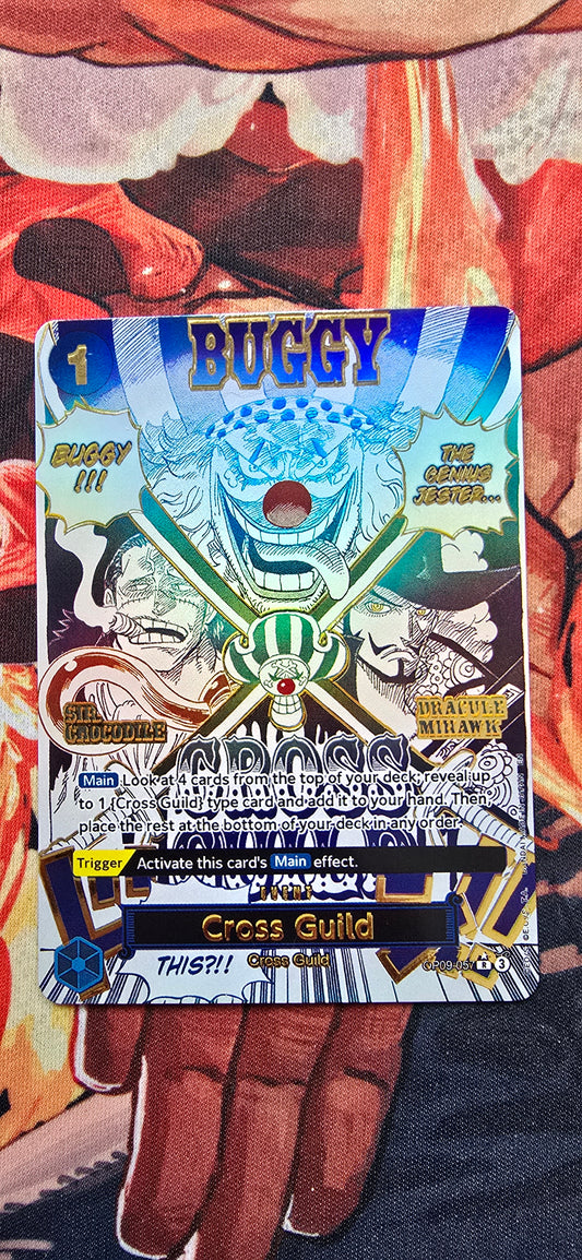 Manga PRB02 Cross Guild One Piece Premium Quality Textured Proxy Custom Made Card