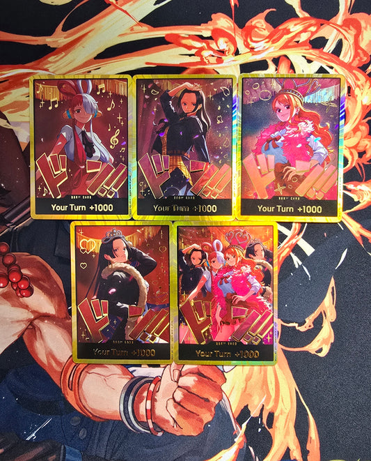 EB03 Heroines Gold DON Textured Holo One Piece TCG Proxy Cards
