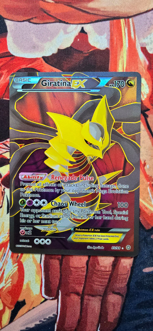 Giratina EX 93/98 Ultra Rare XY Breakpoint Pokemon Card Custom Made Proxy