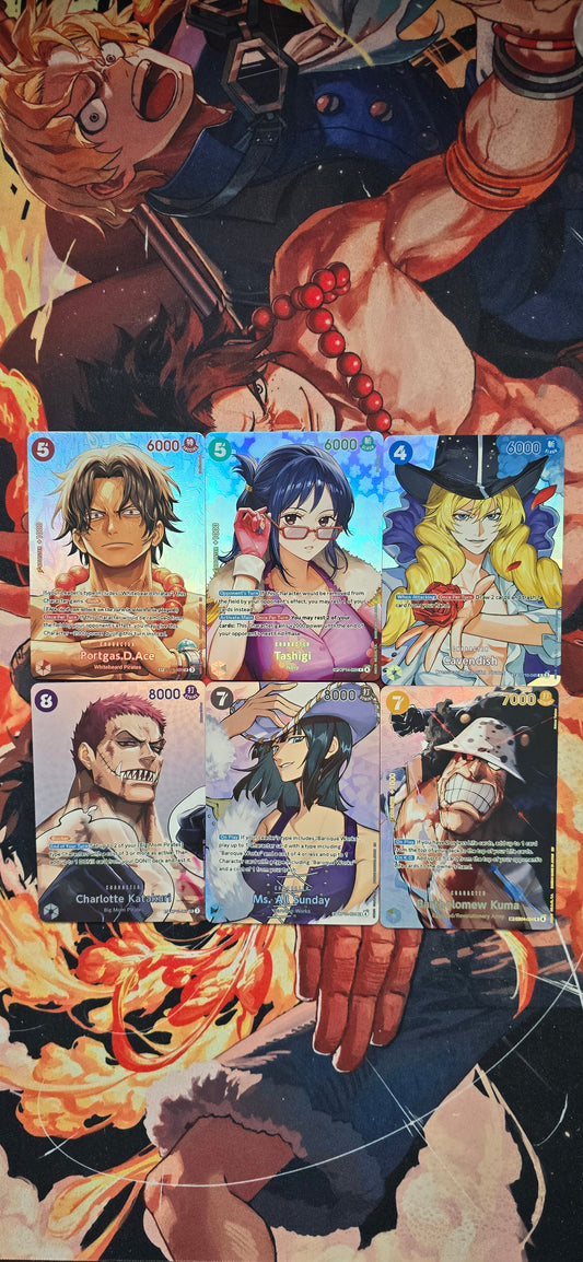 OP16 SP Cards! One Piece Card Game OP TCG Premium Holo Proxy English