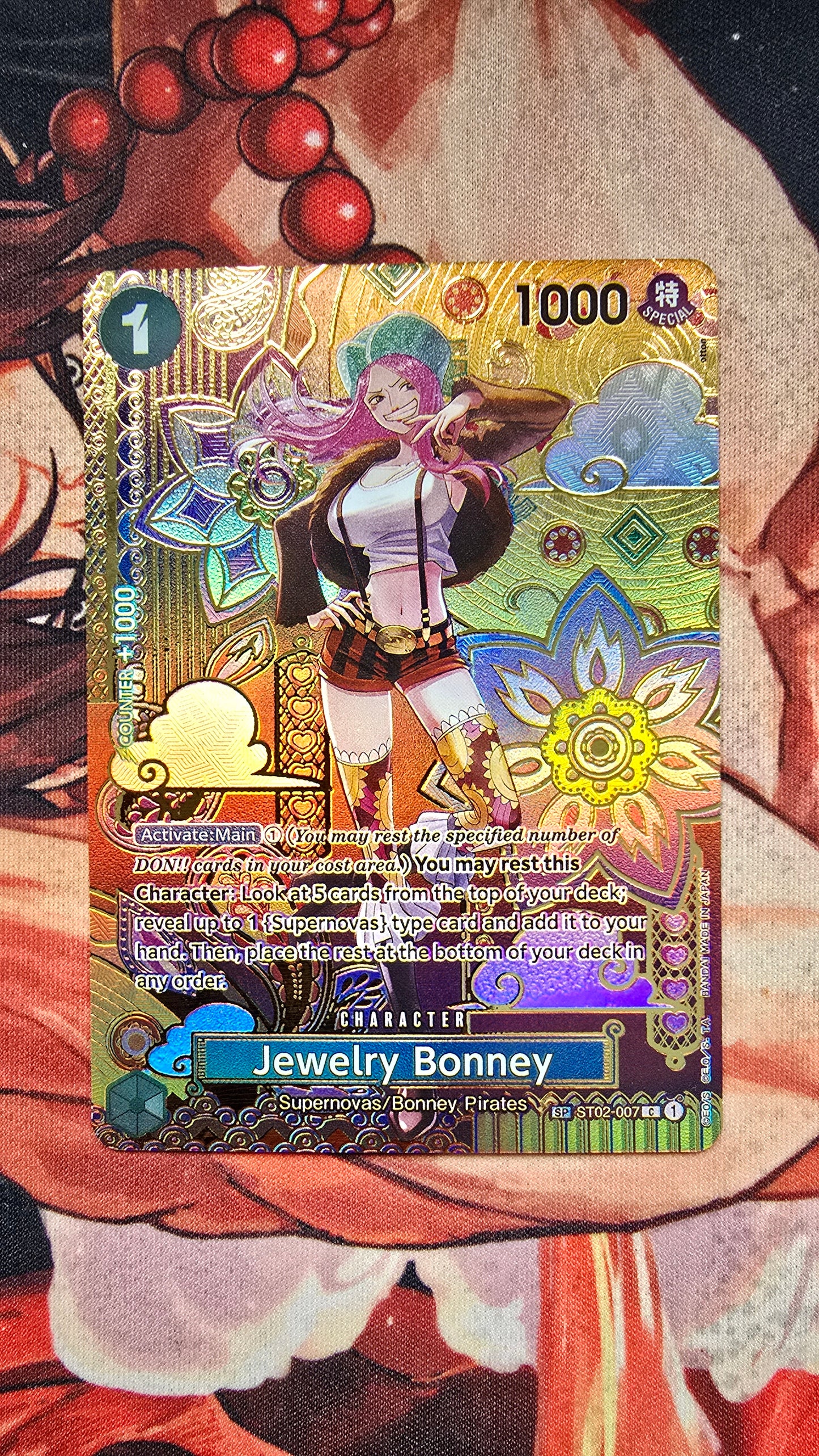 OP08 SP Cards! One Piece Card Game OP TCG Premium Textured Proxy English