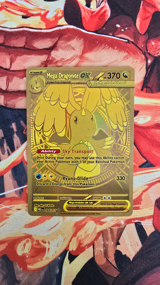 Mega Dragonite ex MUR Mega Dream Pokemon Proxy Card English
