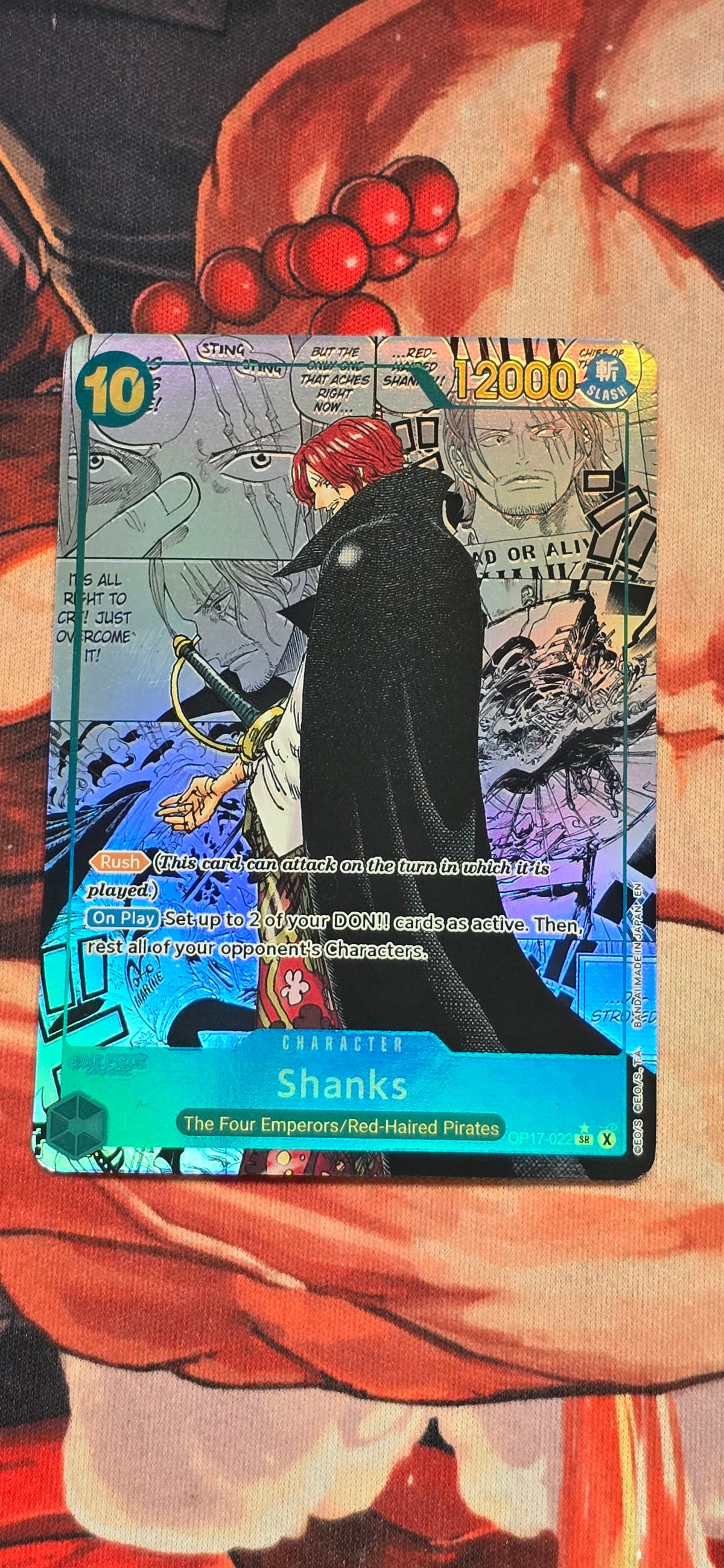 Premium Quality Textured One Piece Manga Cards OP01 - OP17 EB01 - EB04 PRB01 - PRB02 OPTCG English Proxy