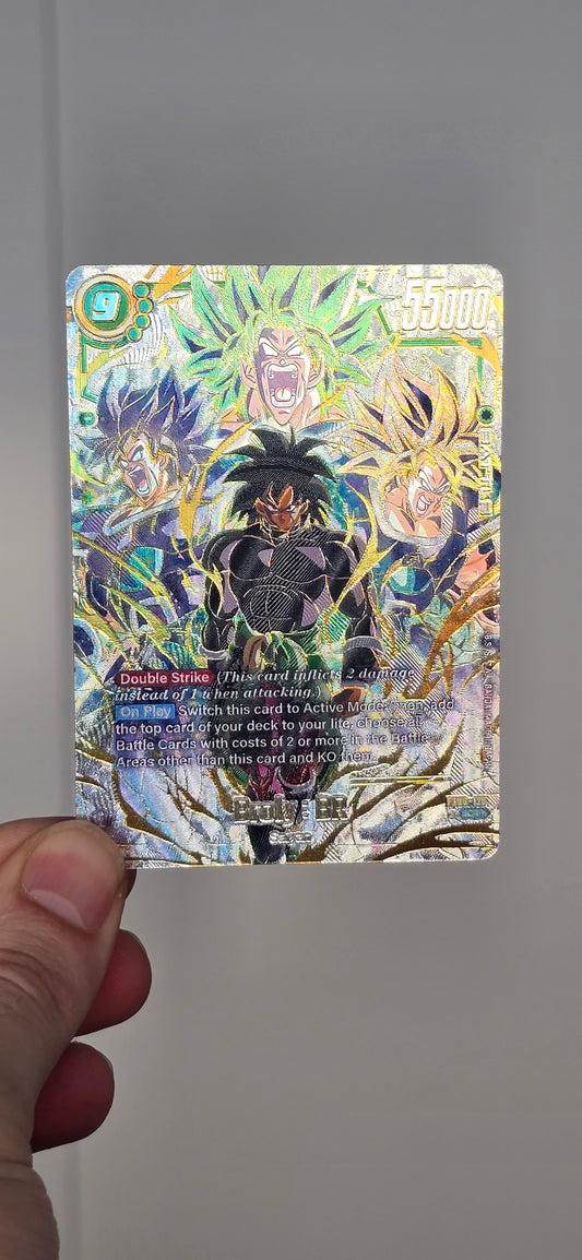 Broly BR FB06-120 Super Alternate Art Rivals Clash Dragon Ball Card Proxy