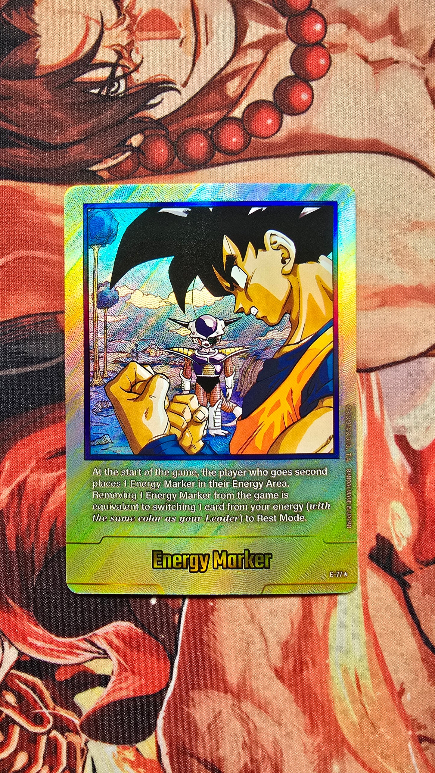 Dragon Ball Super Card Game Fusion World Energy Markers Custom Made Cards
