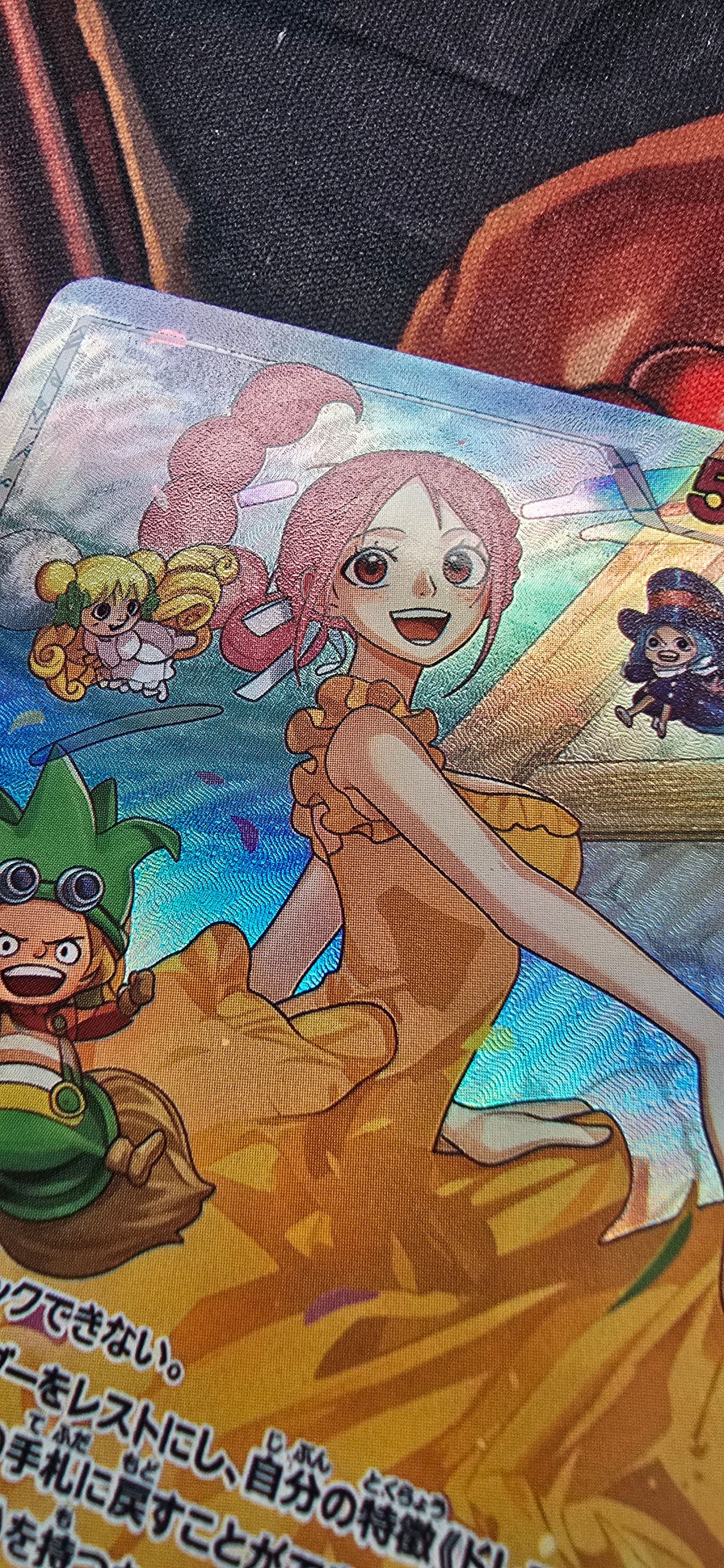 Rebecca Flame-Flame Fruit Coliseum One Piece TCG Textured Custom Made Proxy Card Japanese
