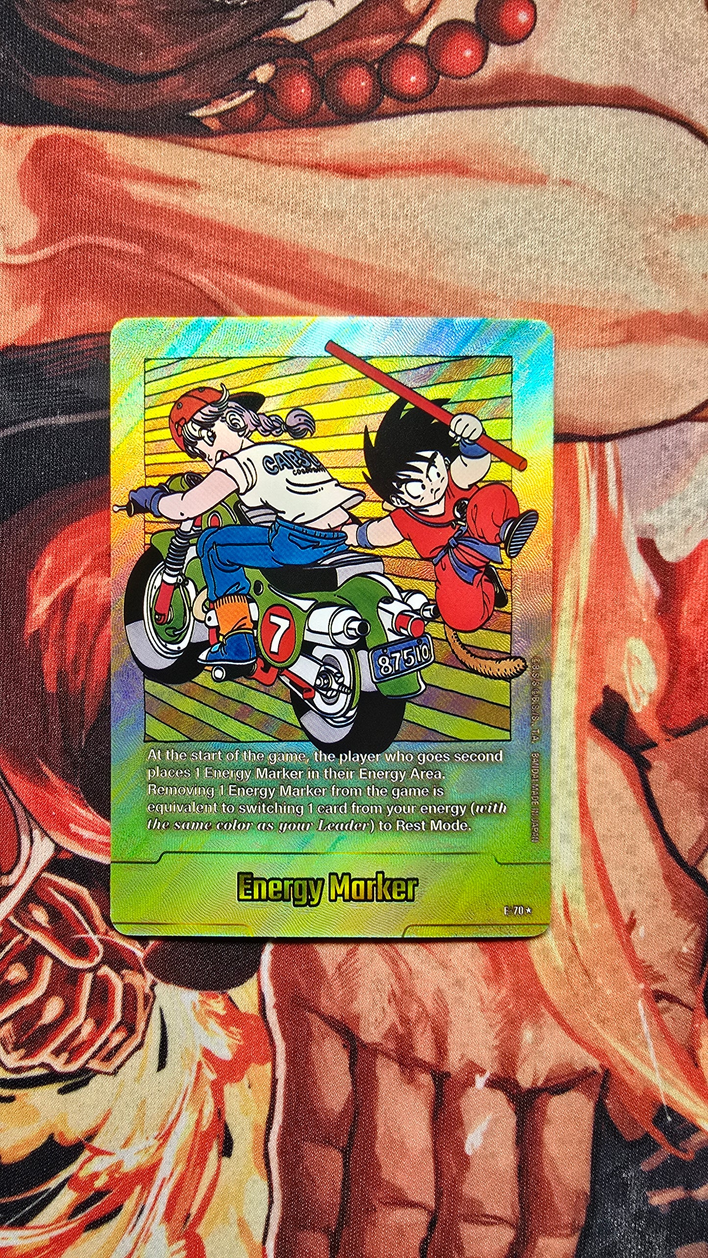 Dragon Ball Super Card Game Fusion World Energy Markers Custom Made Cards