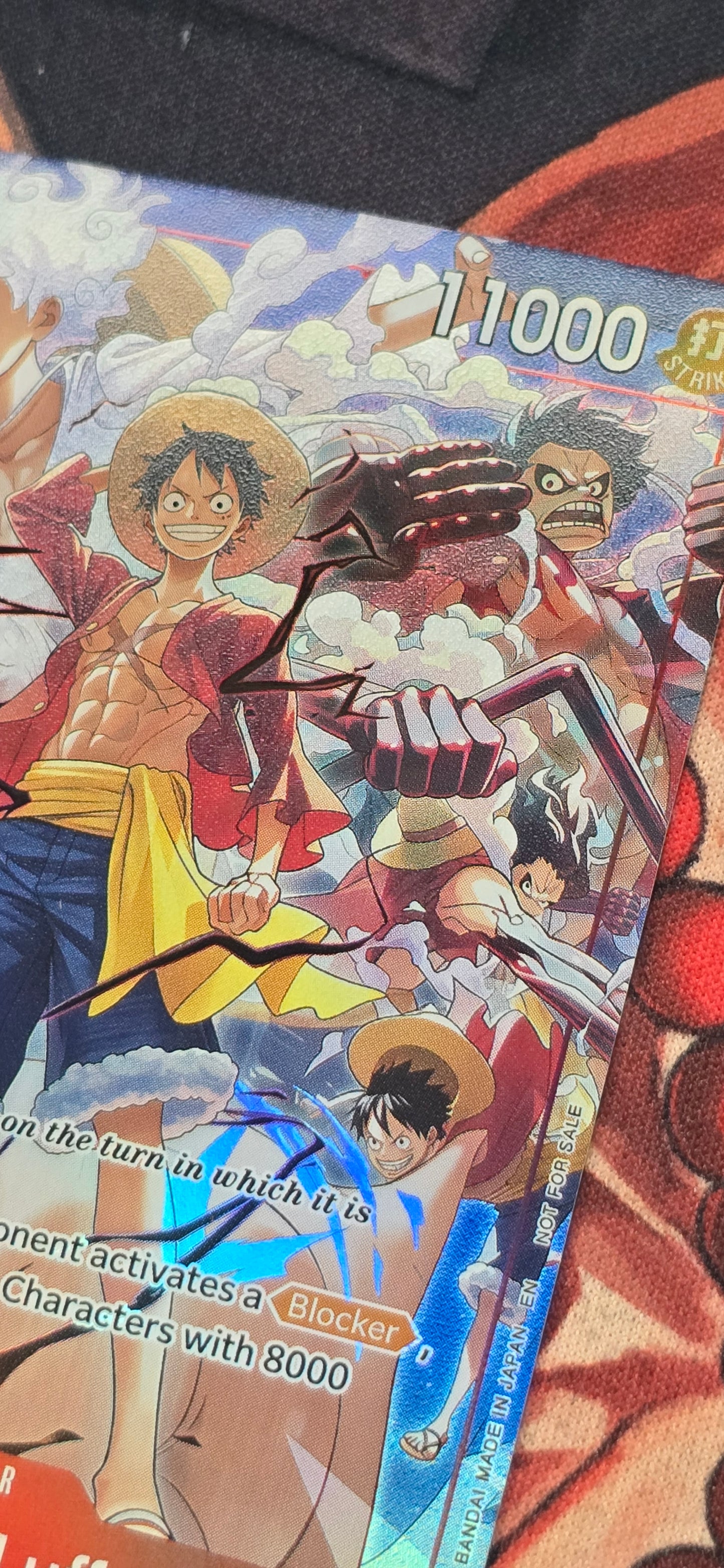 One Piece Day 2024 Monkey D Luffy Promo ST10-006 TCG Premium Textured English Proxy