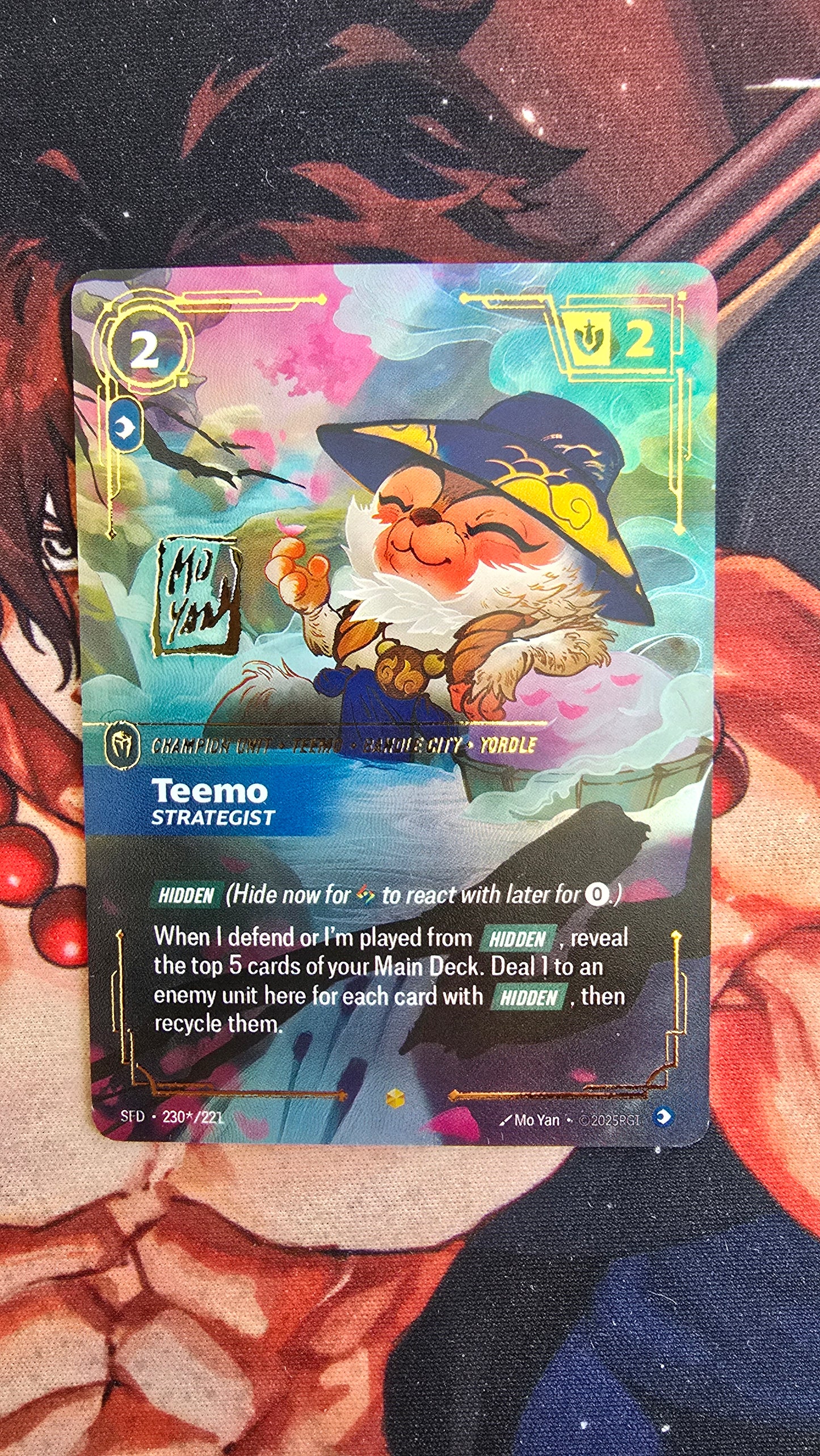 League of Legends Spiritforged Signed Overnumbered Riftbound TCG Textured Promo Custom Made Cards