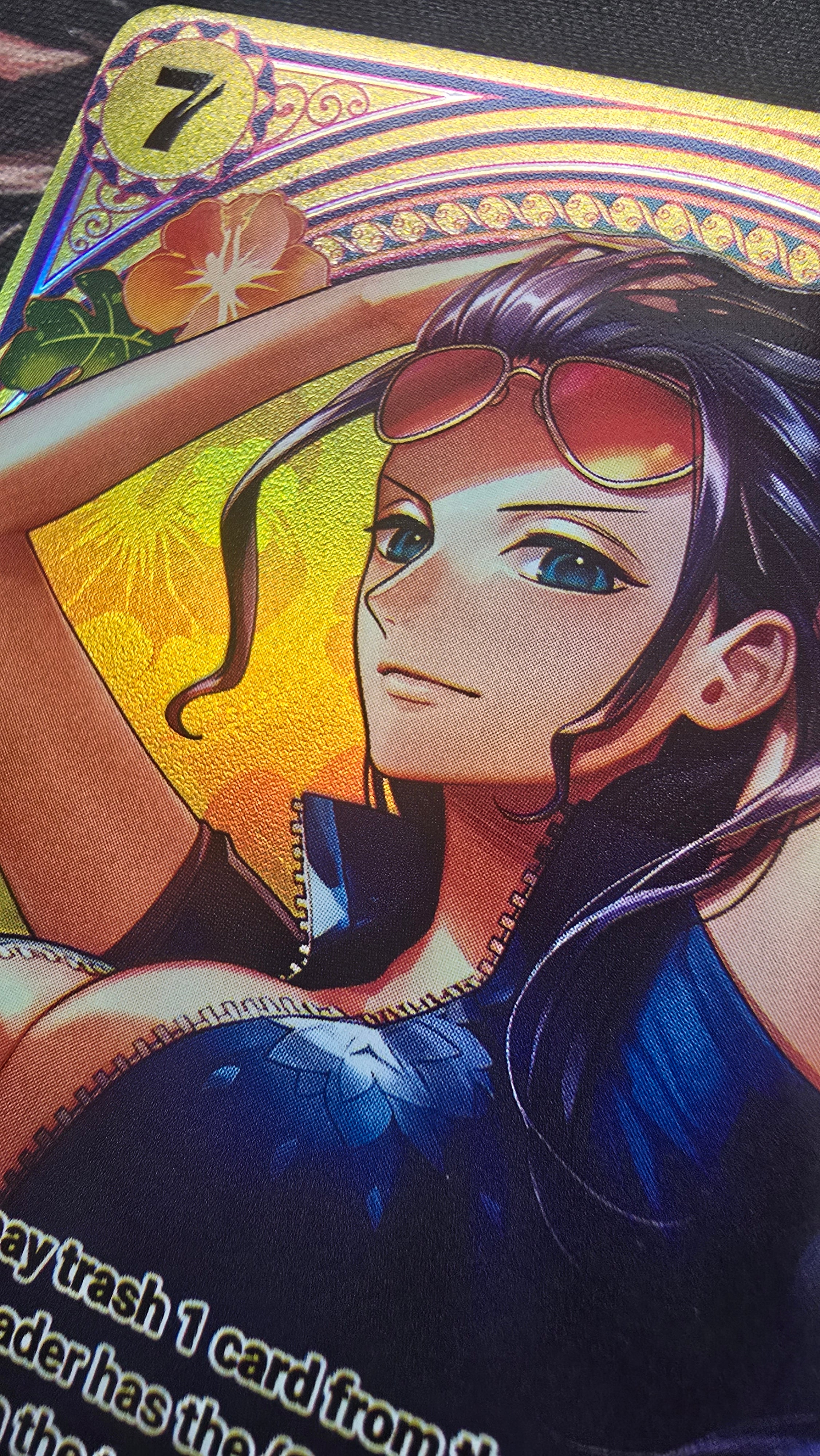PREORDER EB03 Nico Robin SP Textured Holo One Piece TCG Proxy Card