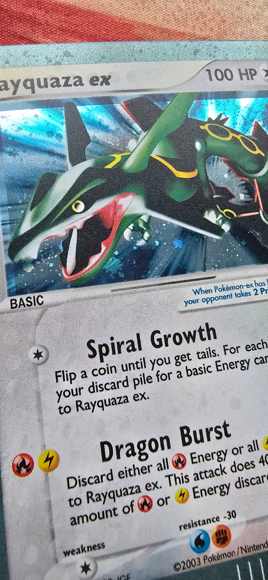 Rayquaza ex Ultra Rare EX DRAGON  #97/97 Pokemon TCG Custom Made Proxy Card