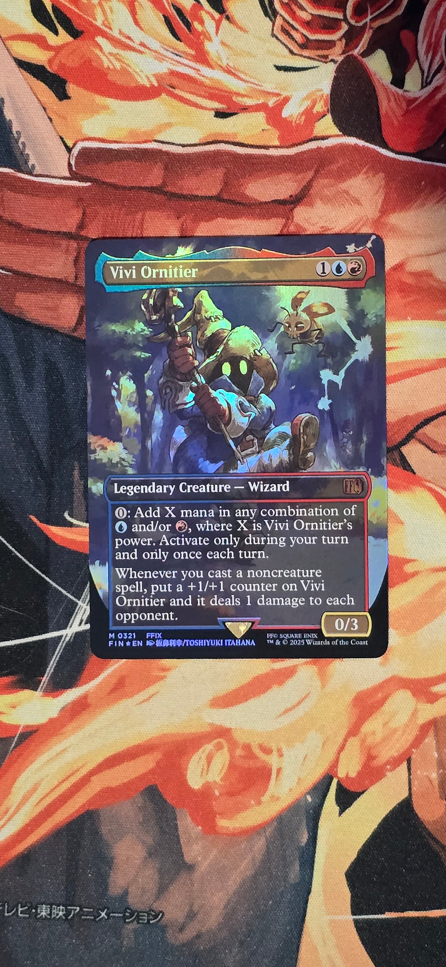 Vivi Ornitier (Borderless) TCG Custom Made Card
