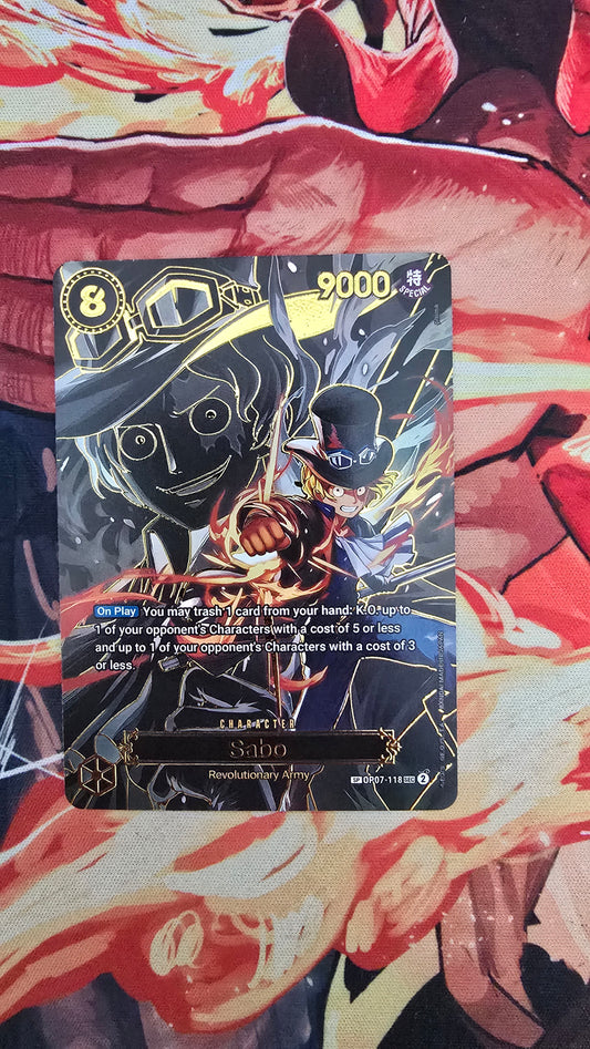 OP13 SP Sabo Textured One Piece Card Game OP TCG Proxy English