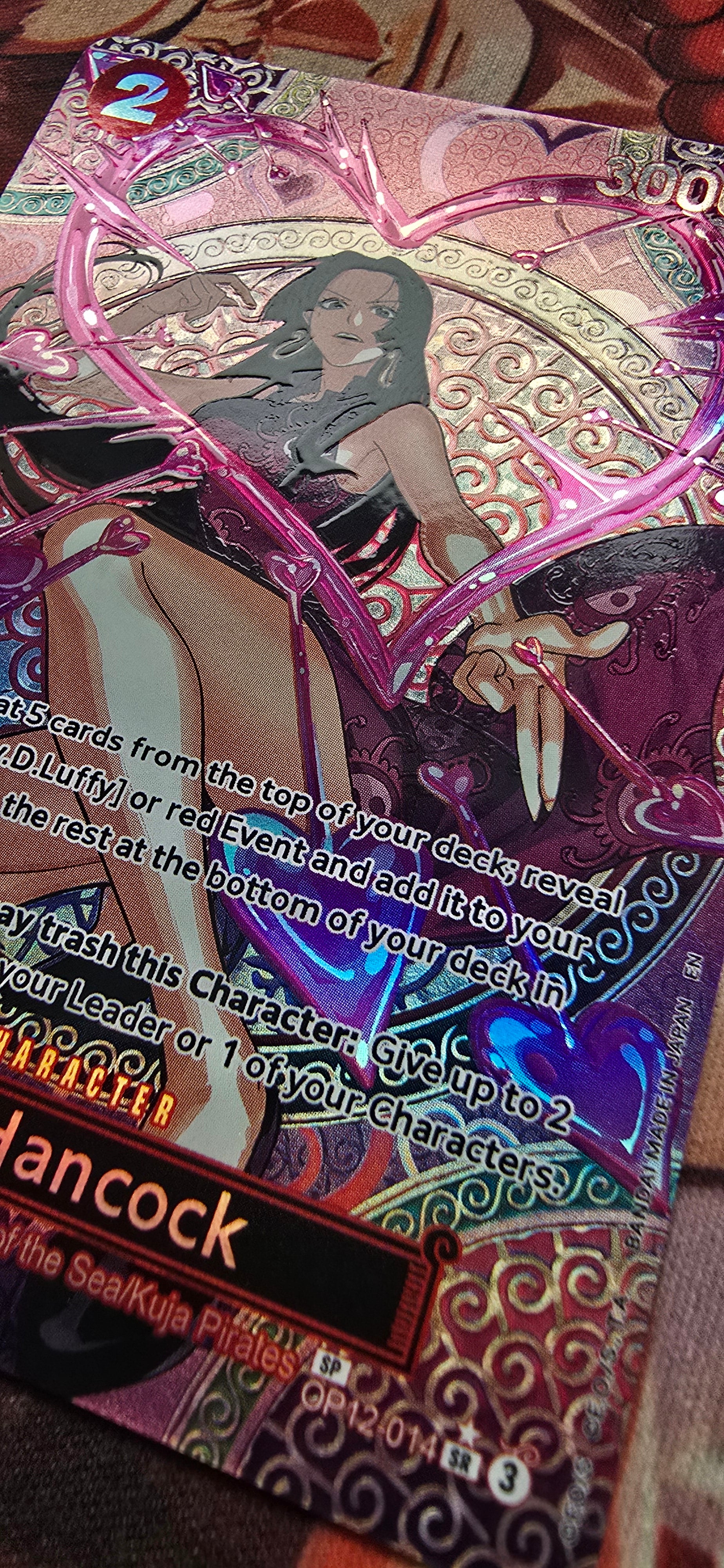 OP15 SP Boa Hancock OP12-014 One Piece Card Game OP TCG Premium
