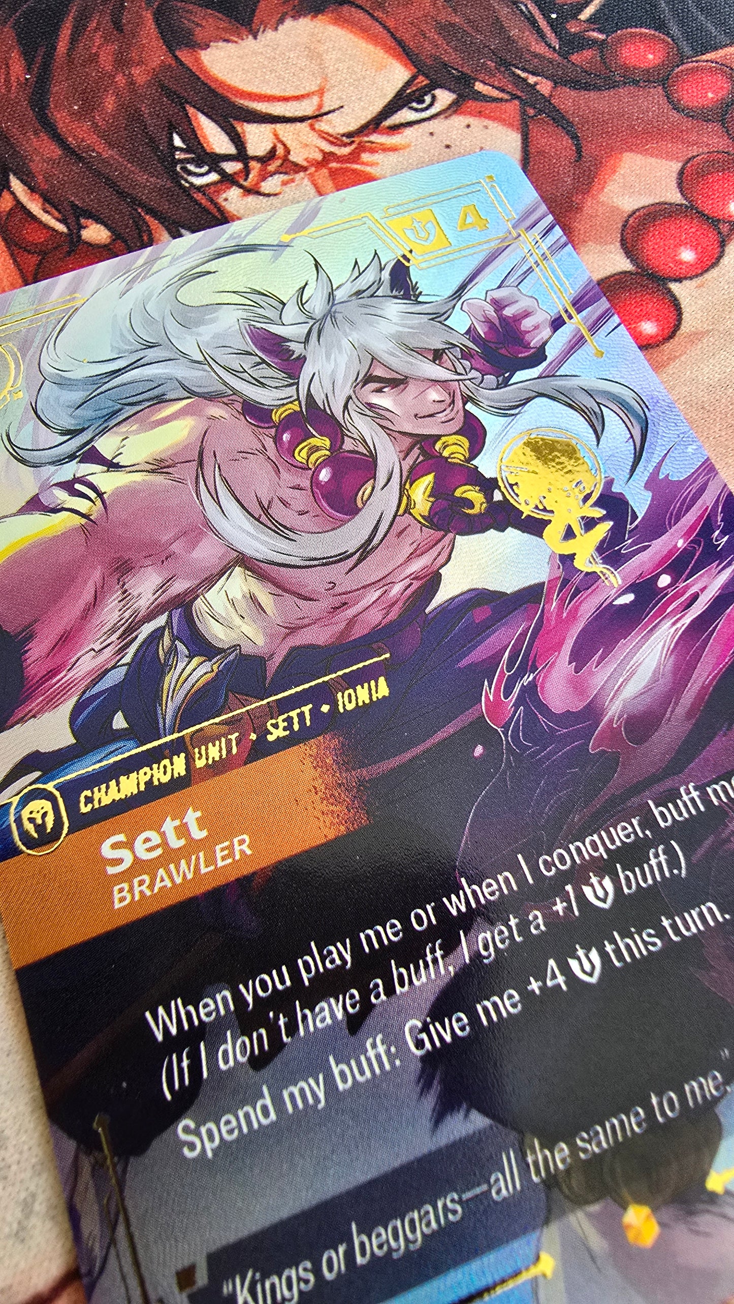 League of Legends Spiritforged Signed Overnumbered Riftbound TCG Textured Promo Custom Made Cards