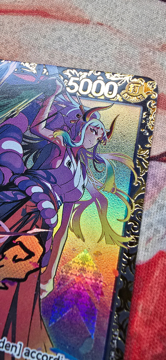 OP01 Yamato SEC Treasure Cup TOP 64 Textured Premium OP One Piece Proxy Card
