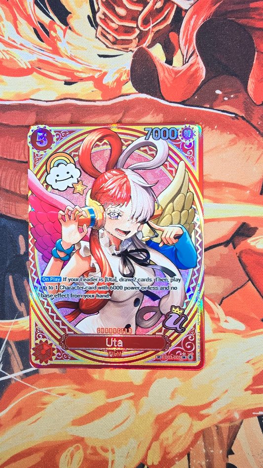 EB03 Uta SP Textured Holo One Piece TCG Proxy Card