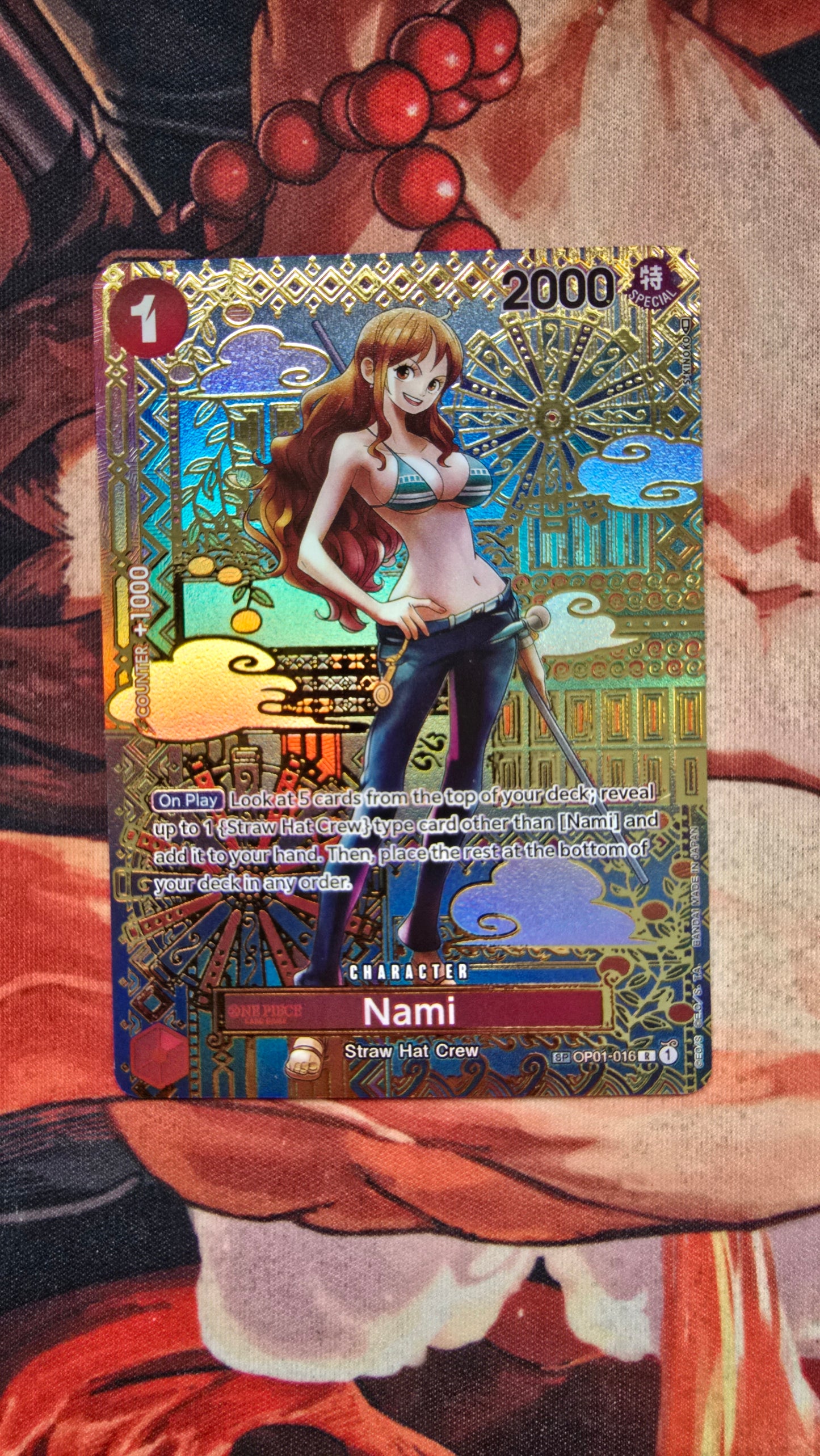 OP05 SP Cards! One Piece Card Game OP TCG Premium Textured Proxy English